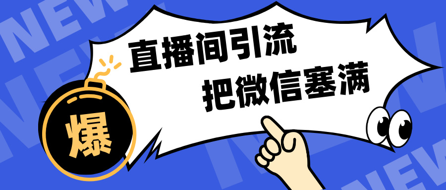 短视频直播间引流，单日轻松引流300+，把微信狠狠塞满，变现五位数-翌晨科技网