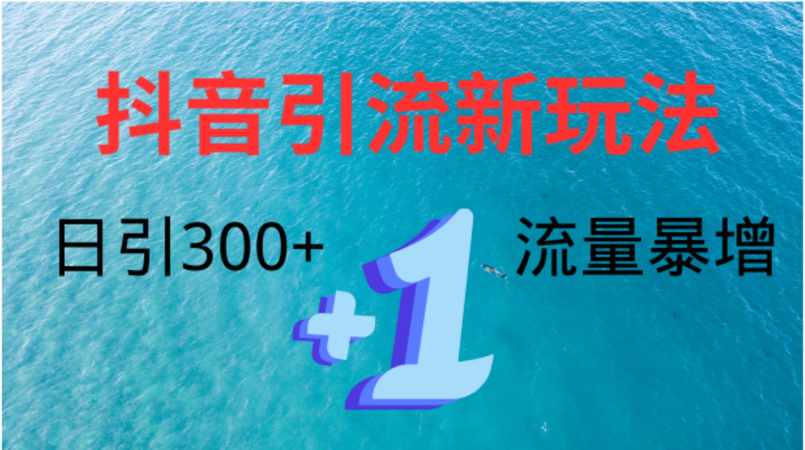 创业粉高效引流，抖音工具号玩法4.0，日引300+-翌晨科技网