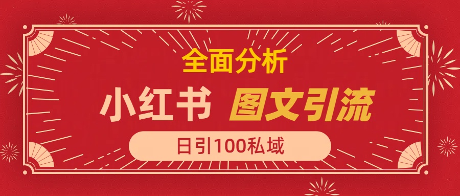 小红书图文引流，全面解析日引100私域流量是怎样做到的-翌晨科技网