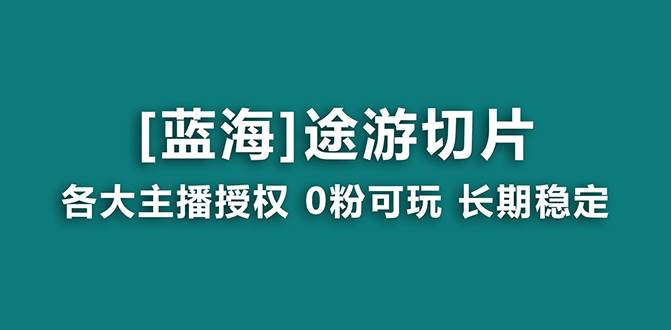 抖音途游切片，龙年第一个蓝海项目，提供授权和素材，长期稳定，月入过万-翌晨科技网