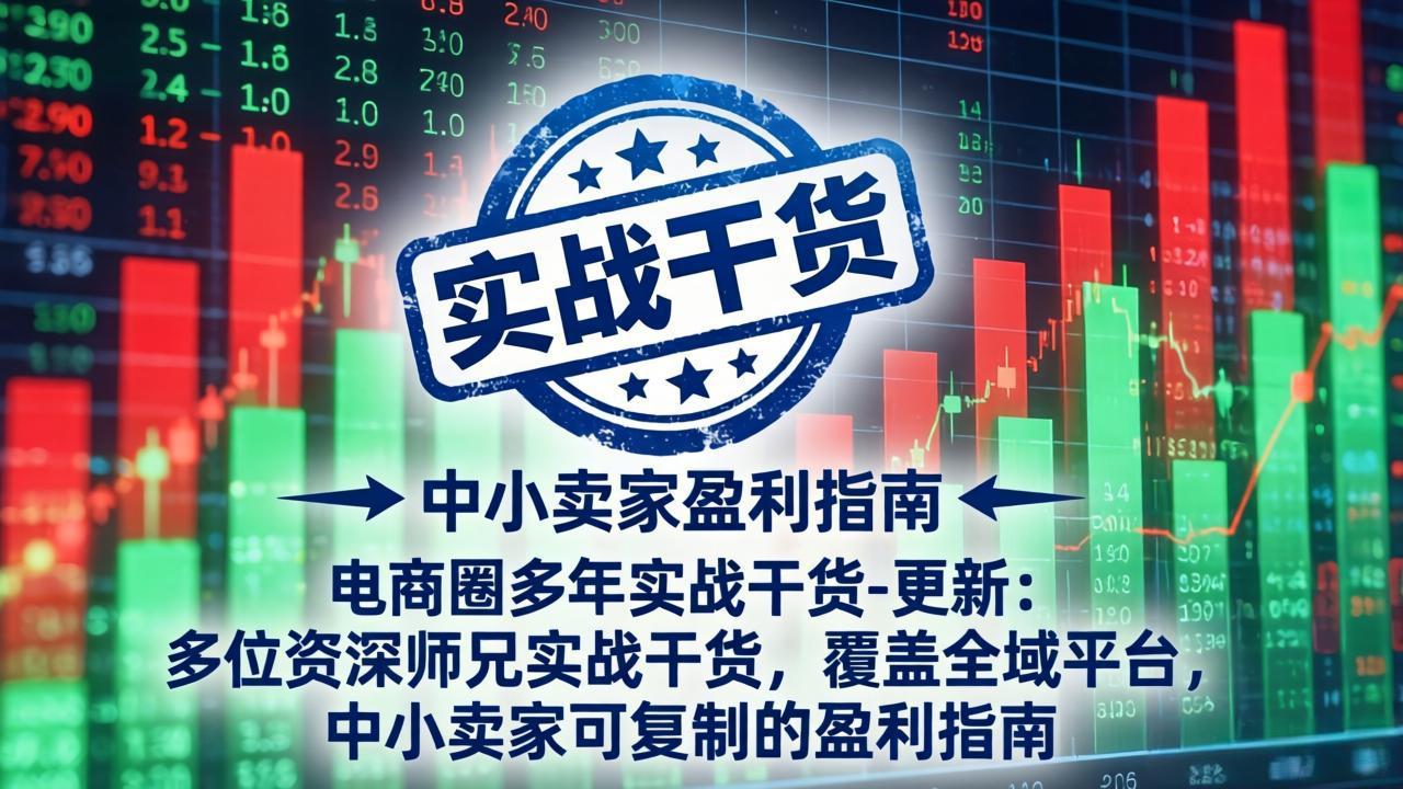 （18534期）电商圈多年实战干货-更新5月20：多位资深师兄实战干货/覆盖全域平台，中小卖家可复制的盈利指南-翌晨科技网