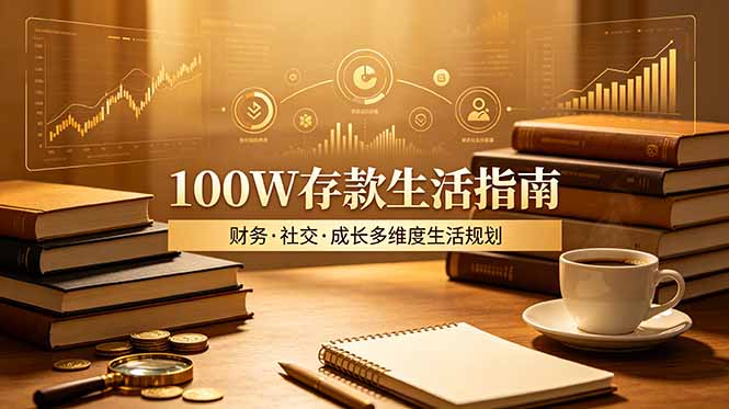 （19121期）付费文章：100W存款生活指南，如何从财务、社交、成长等维度规划自己的生活-翌晨科技网