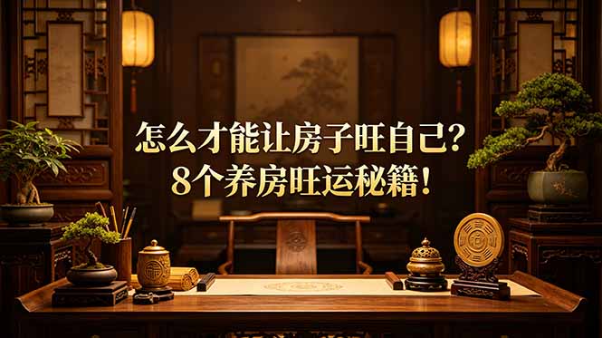 （19023期）付费文章：怎么才能让房子旺自己？8个养房旺运秘籍！-翌晨科技网