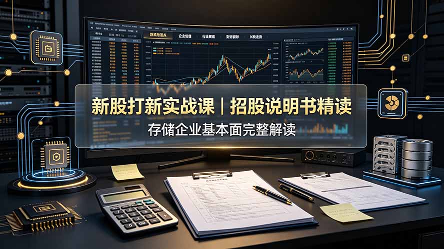 （19255期）付费文章：新股打新实战课｜招股说明书精读，存储企业基本面完整解读-翌晨科技网