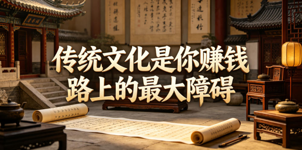 付费文章：传统文化是你賺钱路上的最大障碍-翌晨科技网
