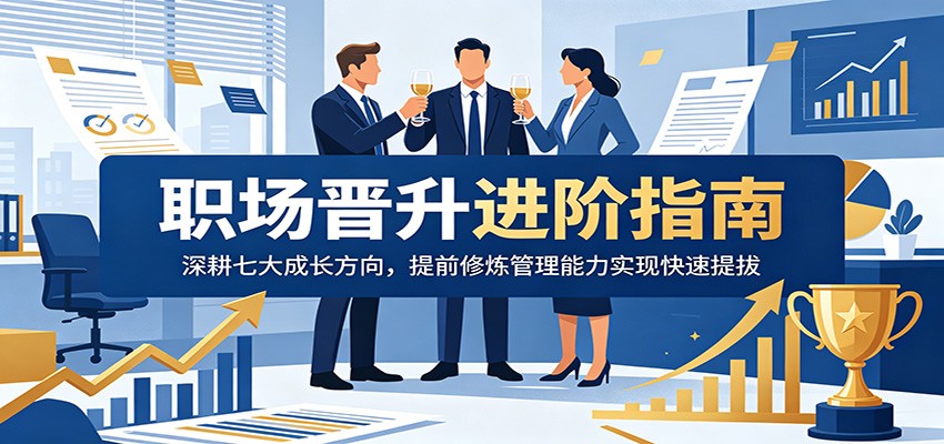 职场晋升进阶指南：深耕七大成长方向，提前修炼管理能力实现快速提拔-翌晨科技网