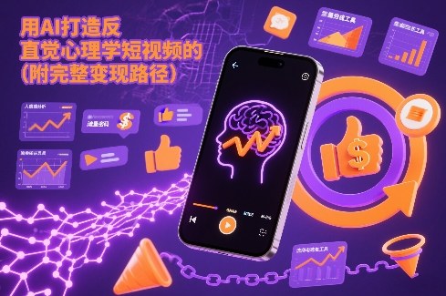 用AI打造“反直觉”心理学短视频的流量密码（附完整变现路径）-翌晨科技网