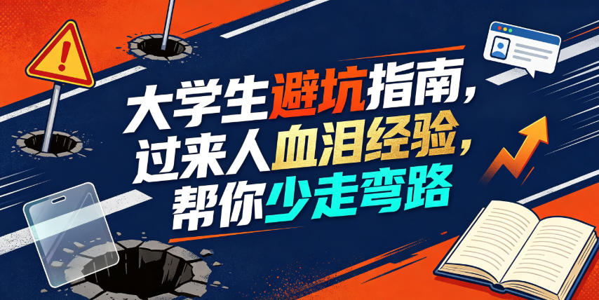 某公众号付费文章：大学生避坑指南，过来人血泪经验，帮你少走弯路-翌晨科技网