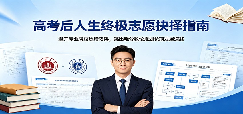 高考后人生终极志愿抉择指南：避开专业院校选错陷阱，跳出唯分数论规划长期发展道路-翌晨科技网