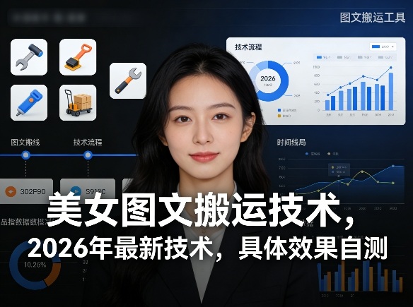 美女图文搬运技术，2026年最新技术，具体效果自测-翌晨科技网