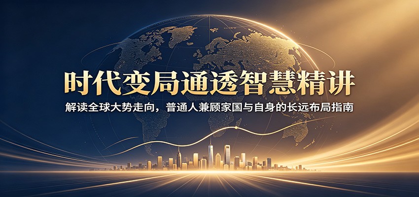 时代变局通透智慧精讲：解读全球大势走向，普通人兼顾家国与自身的长远布局指南-翌晨科技网